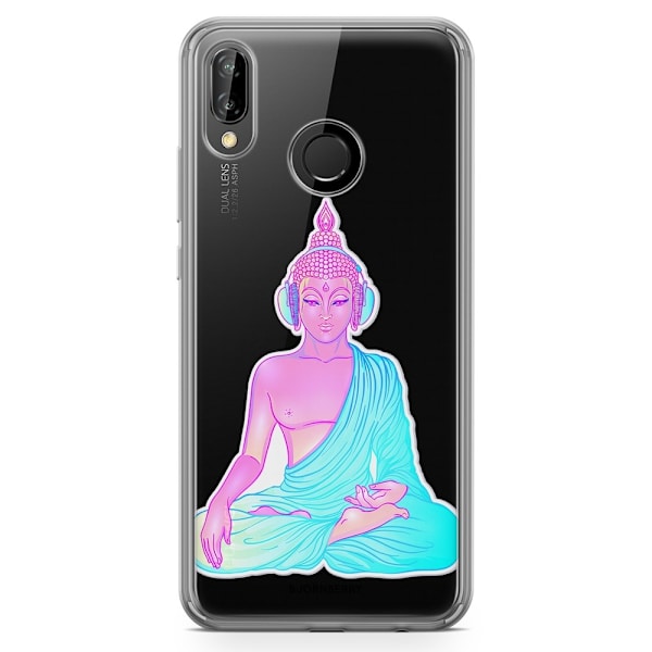 Bjornberry Hybrid Skal Huawei P20 Lite - Buddha