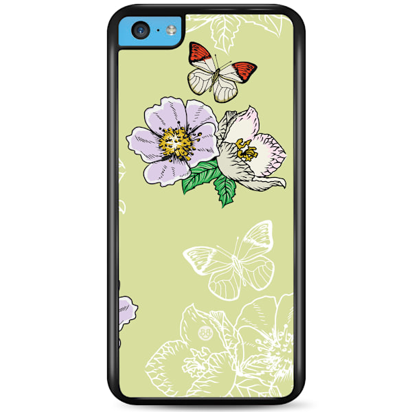 Bjornberry Skal iPhone 5C - Fjärilsblomma