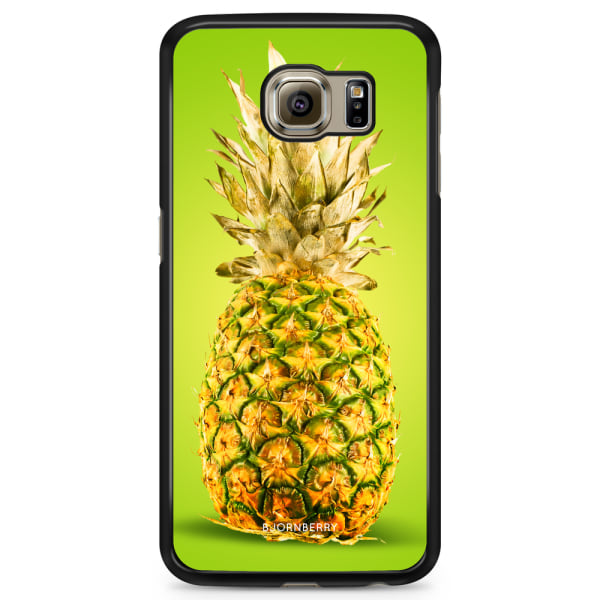Bjornberry Skal Samsung Galaxy S6 Edge - Grön Ananas