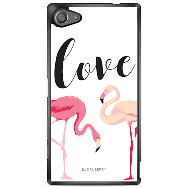Bjornberry Skal Sony Xperia Z5 Compact - Love Flamingo
