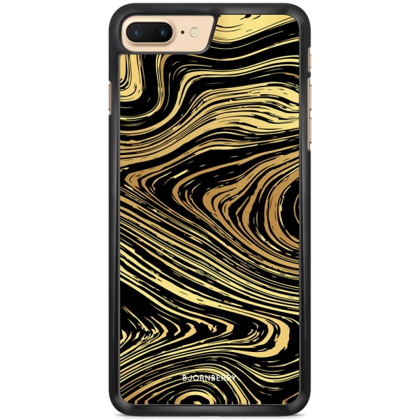 Bjornberry Skal iPhone 7 Plus - Guld Marmor