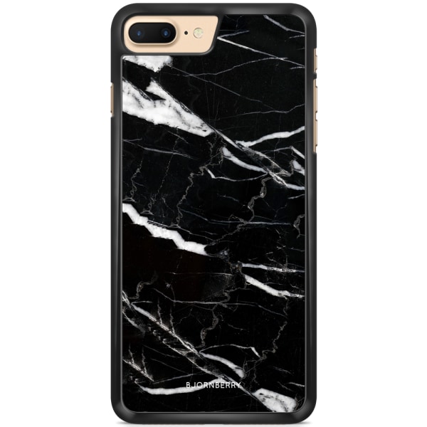 Bjornberry Skal iPhone 7 Plus - Svart Marmor