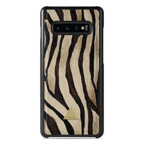 Naive Samsung Galaxy S10 Skal - Tiger Skin
