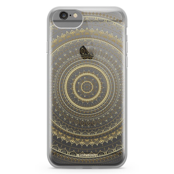 Bjornberry Skal Hybrid iPhone 6/6s - Guld Mandala