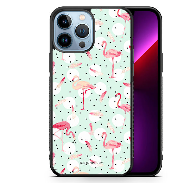 Bjornberry Skal iPhone 13 Pro Max - Flamingos