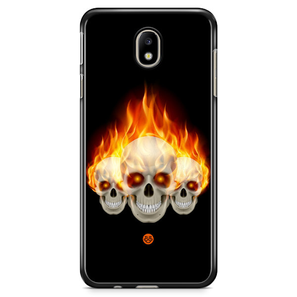 Bjornberry Skal Samsung Galaxy J3 (2017) - Flames Dödskallar