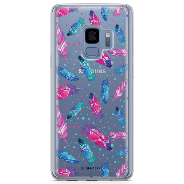 Bjornberry Skal Hybrid Samsung Galaxy S9 - Fjädrar