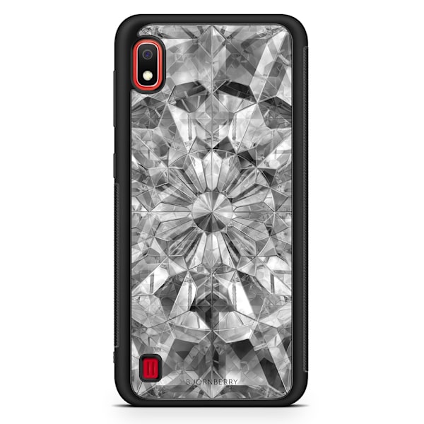 Bjornberry Skal Samsung Galaxy A10 - Grå Kristaller