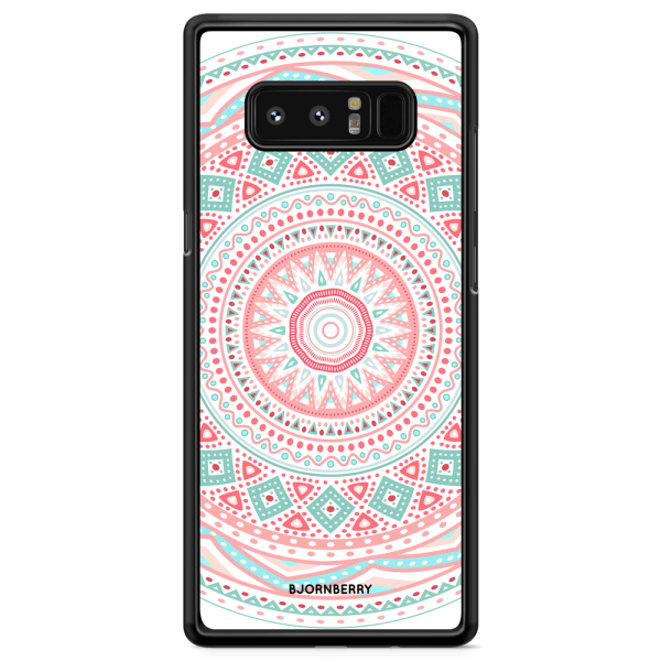 Bjornberry Skal Samsung Galaxy Note 8 - Pastell Mandala