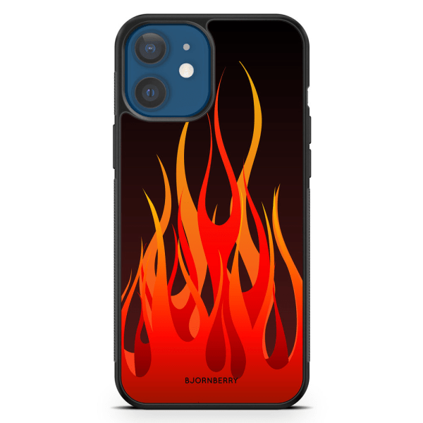 Bjornberry Hårdskal iPhone 12 Mini - Flames