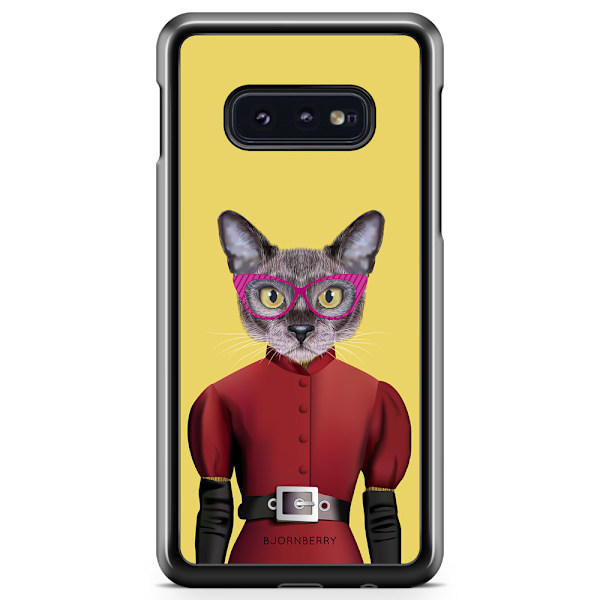 Bjornberry Skal Samsung Galaxy S10e - Hipster Katt