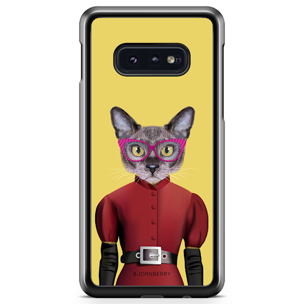 Bjornberry Skal Samsung Galaxy S10e - Hipster Katt