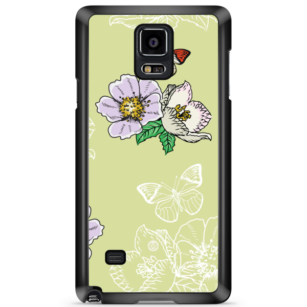 Bjornberry Skal Samsung Galaxy Note 4 - Fjärilsblomma