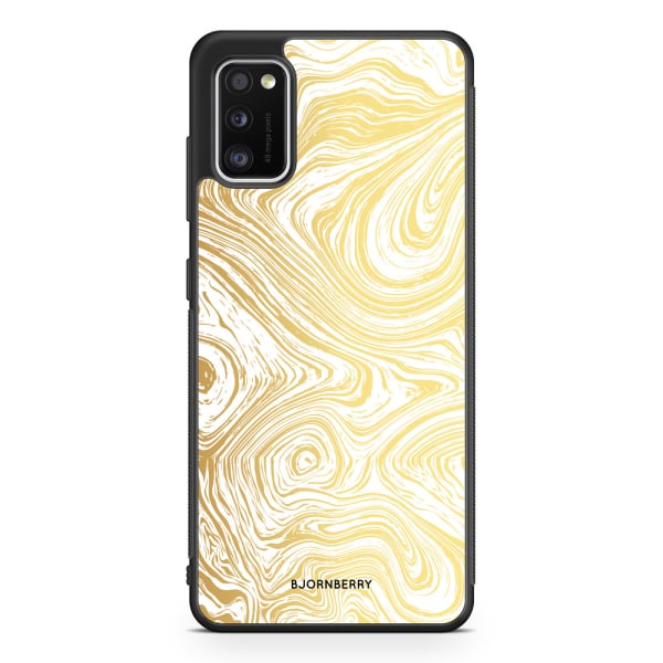 Bjornberry Skal Samsung Galaxy A41 - Guld Marmor
