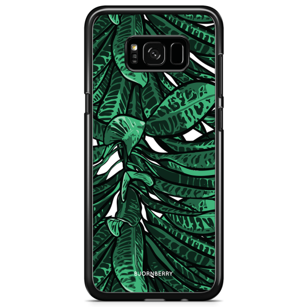 Bjornberry Skal Samsung Galaxy S8 Plus - Tropiska Löv