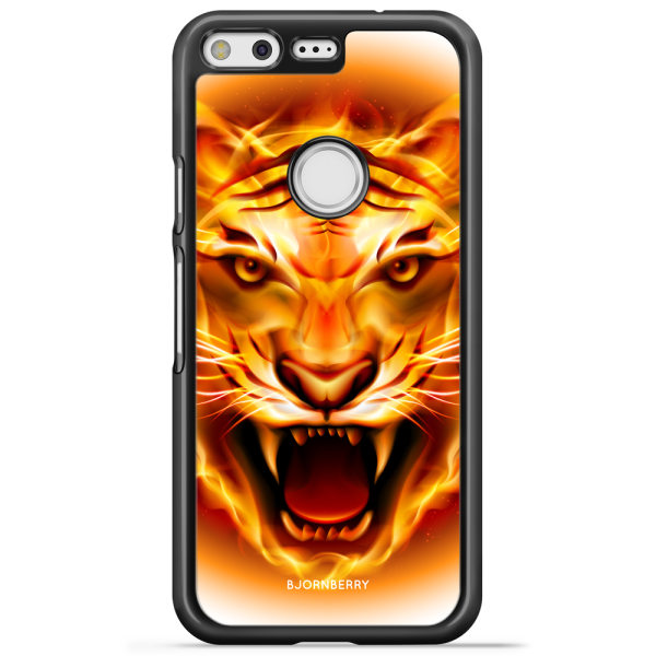 Bjornberry Skal Google Pixel - Flames Tiger