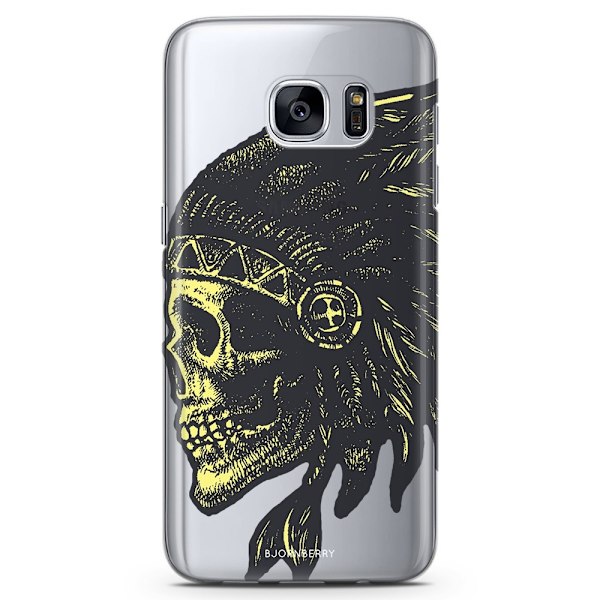 Bjornberry Samsung Galaxy S6 Edge TPU Skal -Döskalle