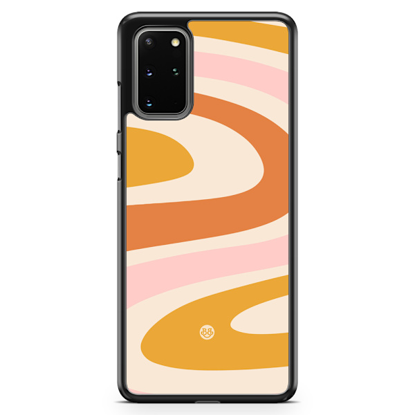 Bjornberry Skal Samsung Galaxy S20 Plus - Orange 70-tal