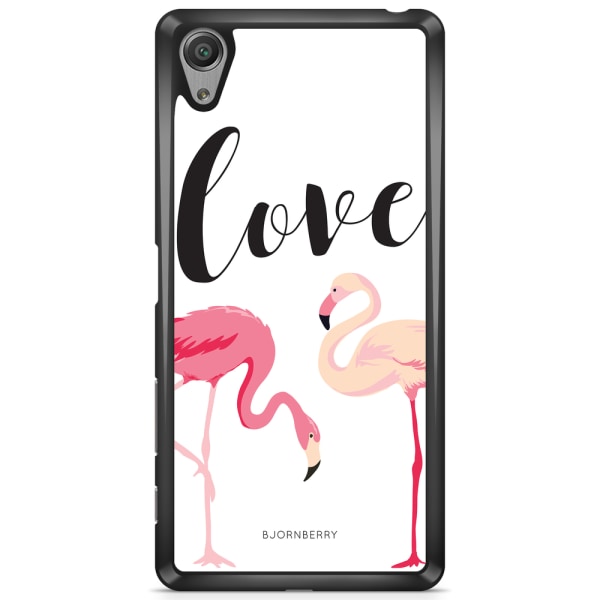 Bjornberry Skal Sony Xperia X - Love Flamingo