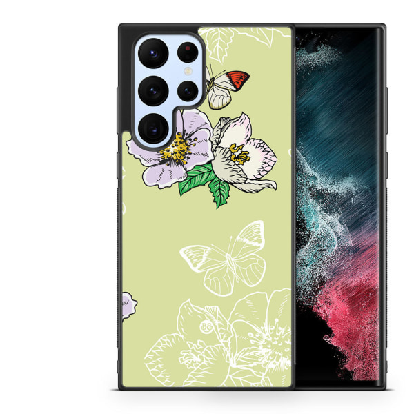 Bjornberry Skal Samsung Galaxy S23 Ultra -Fjärilsblomma | Fyndiq