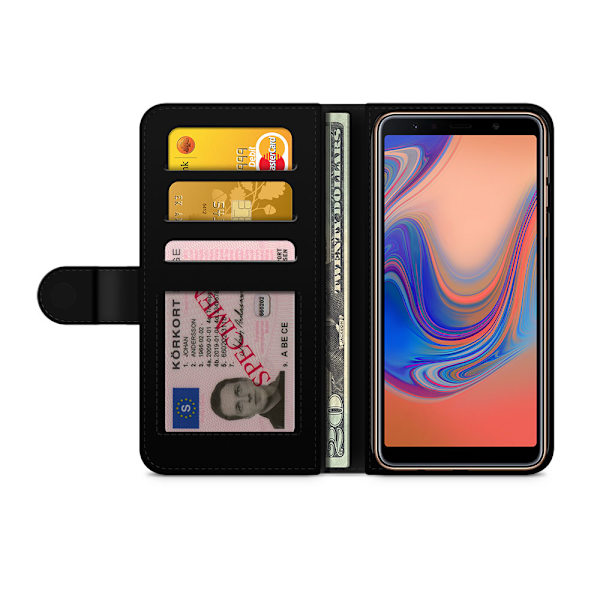 Bjornberry Fodral Samsung Galaxy A7 (2018)- Abstrakt Elefant