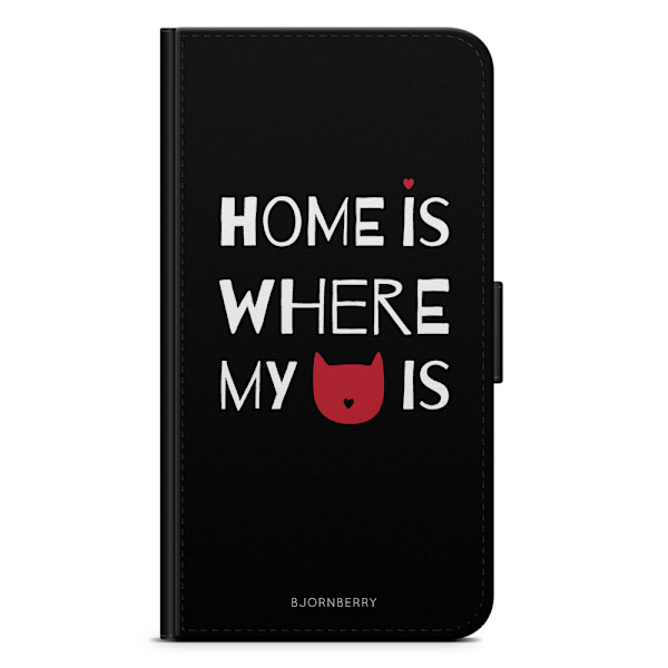 Bjornberry Plånboksfodral iPhone XS MAX - Home Is Where..