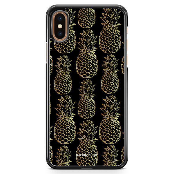 Bjornberry Skal iPhone XS Max - Guldiga Ananas