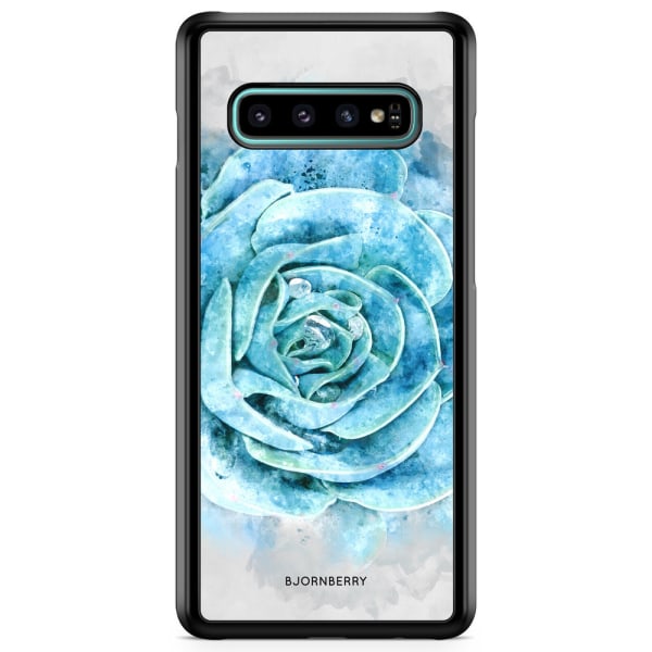 Bjornberry Skal Samsung Galaxy S10 - Blå Kaktus