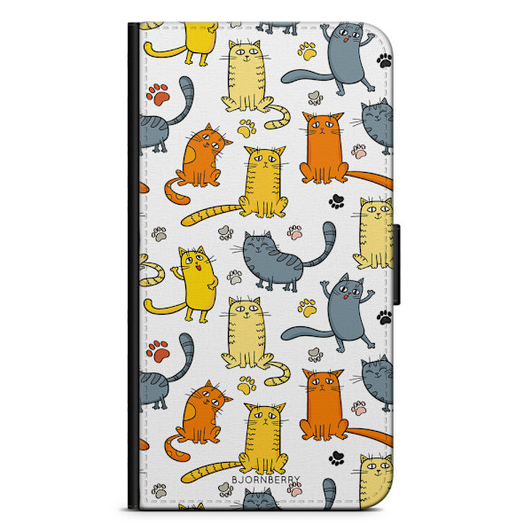 Bjornberry Fodral Samsung Galaxy J6 - Kattmönster