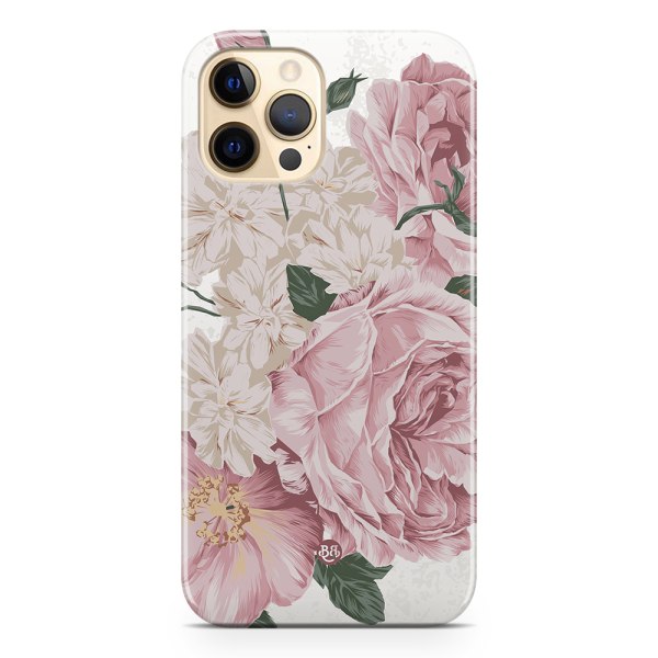 Bjornberry iPhone 12 Pro Max Premiumskal - Pink Roses