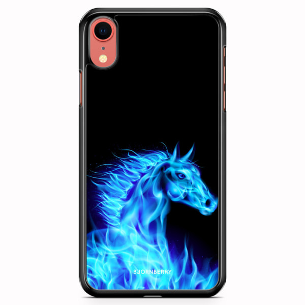 Bjornberry Skal iPhone XR - Flames Horse Blå