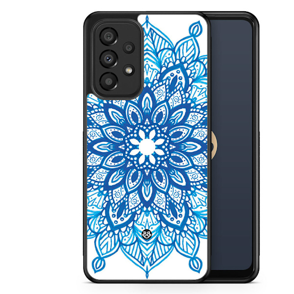 Bjornberry Skal Samsung Galaxy A33 5G -Blå Mandala