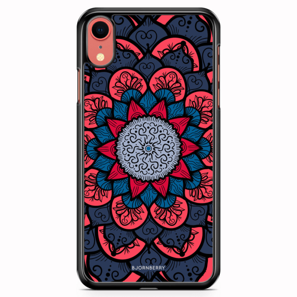 Bjornberry Skal iPhone XR - Blå Mandala