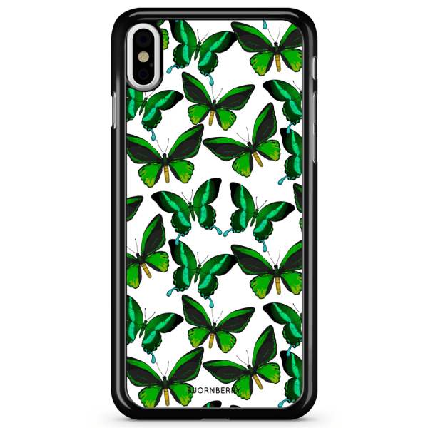 Bjornberry Skal iPhone X / XS - Fjärilar