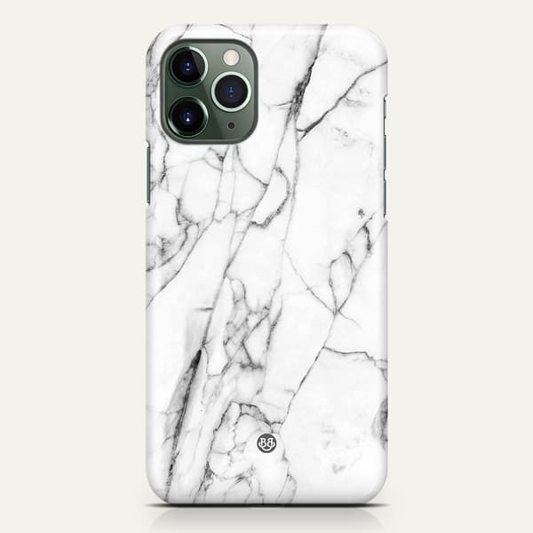 Bjornberry iPhone 11 Pro Max Premiumskal - Vit Marmor