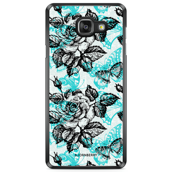 Bjornberry Skal Samsung Galaxy A5 7 (2017)- Fjärilar & Rosor