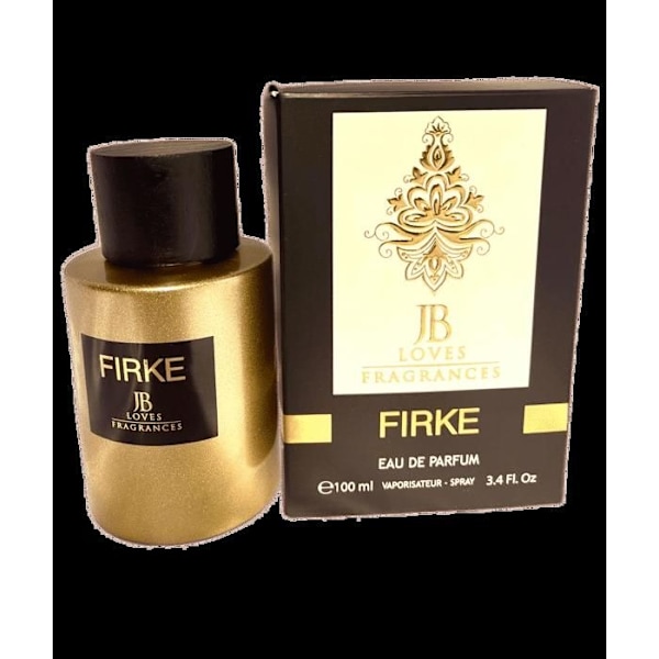 FIRKE Eau de Parfum 100 ml fra My Perfumes - Passionsfrugt, Lily of the Valley, Hindbær, Fersken, Pærer, Solbær, Sand, Heliotrop Gylden