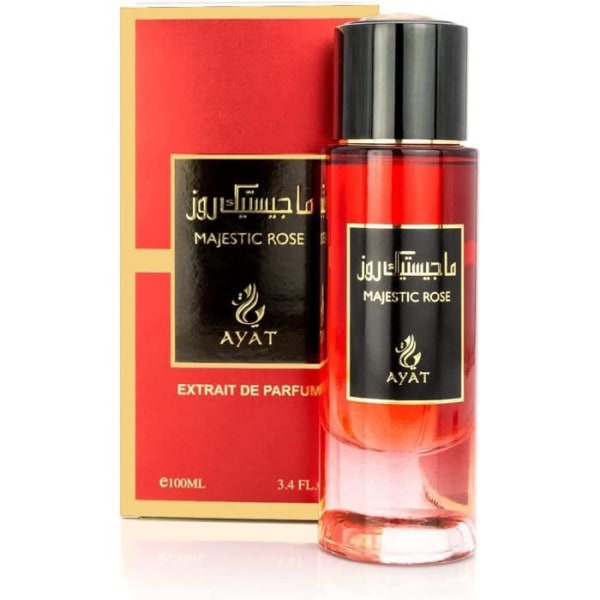 AYAT PARFYMER - Majestic Rose Eau de Parfum 100 ml PRIVAT KOLLEKTION | Arabiska doftnoter: jasmin, vanilj, apelsinblomma