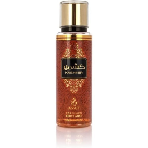 AYAT PARFUMER - Kashmir Parfumeret Mist 250ml - Body Mist med orientalske dufte - Lavet i Dubai