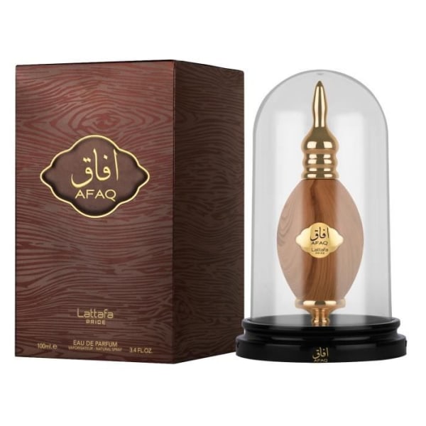 Eau de Parfum AFAQ 100ml By Lattafa Pride Doft av Dubai Noter: Päron, Cassis, Tuberos, Jasmin, Cashmeran, Sandelträ