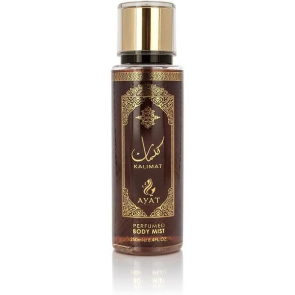 AYAT PARFUMER - Parfymerad Kalimat Mist 250ml – Body Mist av orientaliska dofter - Tillverkad i Dubai