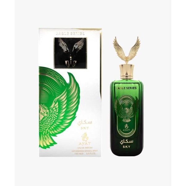 Eau de Parfum EAGLE SERIES SKY 100ml EDP Oriental Arab - Unisex - Arabian Scent Made in Dubai - Sandelträ, Vanilj, Woody Notes.