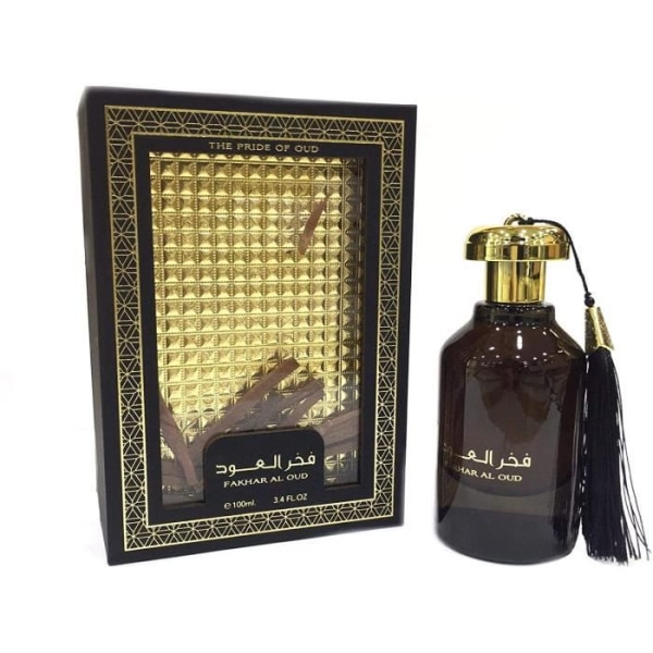Eau De Parfum Fakhar AL Oud av Ard Al Zaafaran Blandad parfym 100 ML Vanilj, Oud, Mysk NOTER