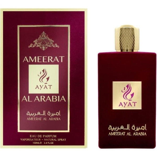 AYAT PARFYMER – AMEERAT AL ARABIA 100ml – Eau De Parfum för kvinnor – Orientalisk arabisk doft – Doft Dubai Tillverkad i Förenade Arabemiraten