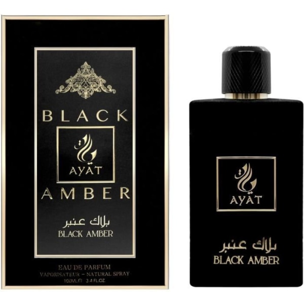AYAT PARFYMER - SVART BRANN 100ml - Eau De Parfum för kvinnor - Arabisk orientalisk doft - Dubai Parfym Tillverkad i Förenade Arabemiraten