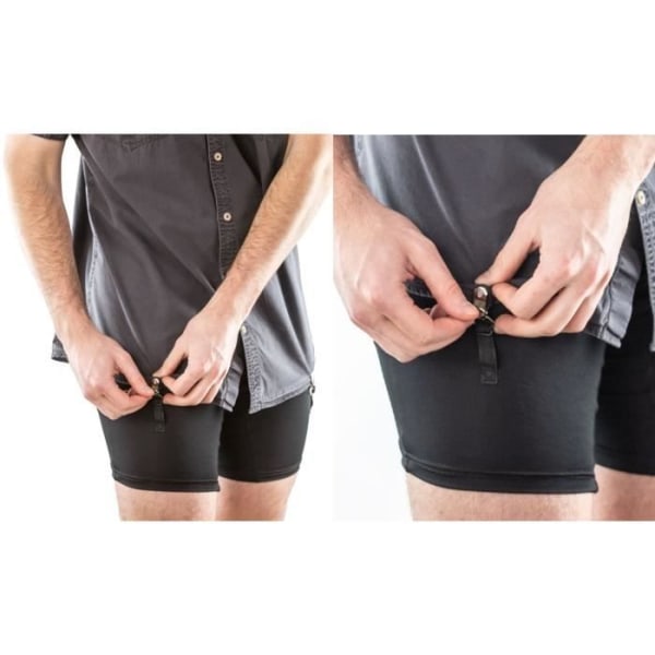 Boxershorts för män Stöd för att säkra skjortans position hjälper till att hålla skjortan inuti och ger en smal och elegant look
