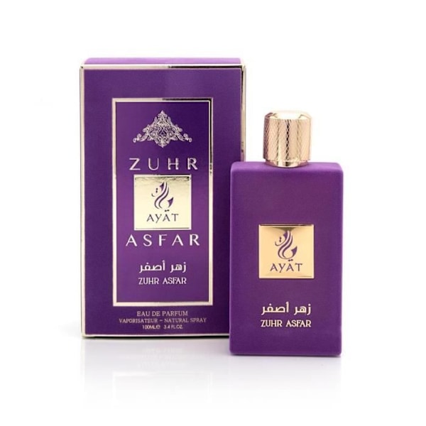 AYAT PARFUMER – ZUHR ASFAR 100ml – Eau De Parfum – Arabisk orientalsk duft