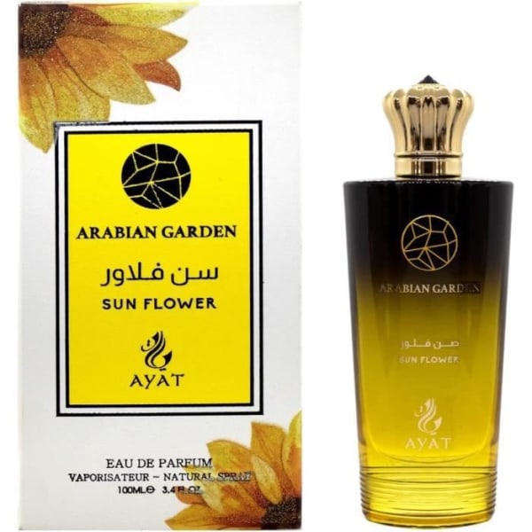 Arabian Garden SUN FLOWER Parfym 100 ml Inspirerad av Arabian Garden – Oriental EDP Made in Dubai – Sandelträ, Läderdoft