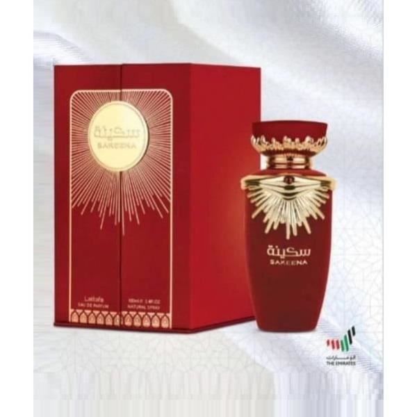 Eau de Parfum SAKEENA 100ml från Lattafa Parfym från Dubai - Mysk, Vanilj, Pralin och Tofee