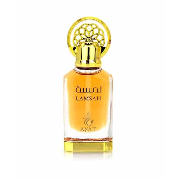 Lamsah Parfumeret Olie fra Ayat Parfumer – 12 ml – Tuberose, Jasmin, Heliotrope, Vindrue, Solbær, Moskus, Patchouli, Cedertræ